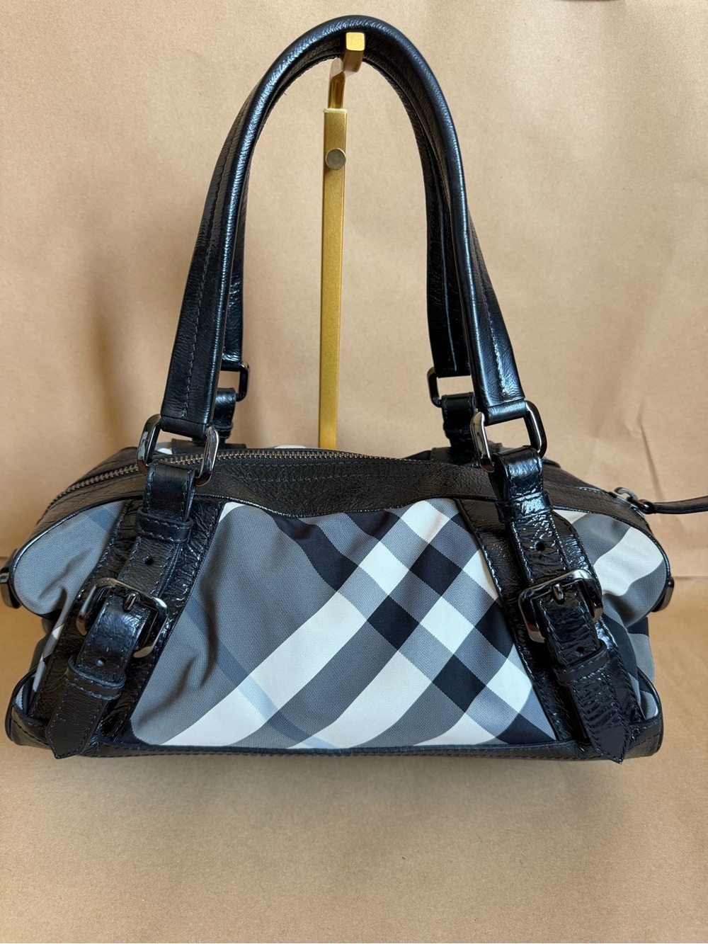 Burberry Beat Check Shoulder Bag